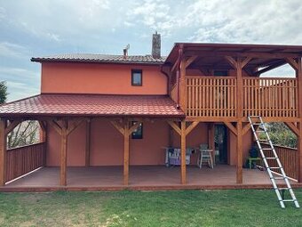 Pergola s terasou