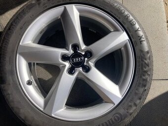 Alu kola AUDI A8 19" 5x112 letní CONTINENTAL 235/50R19 2023