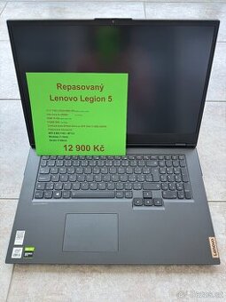 Herní notebook Lenovo Legion 5