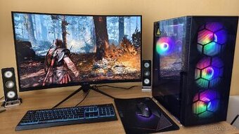 Herní PC ryzen 3600/5700XT/16DDR4/1TBssd/850w win 11 zaruka