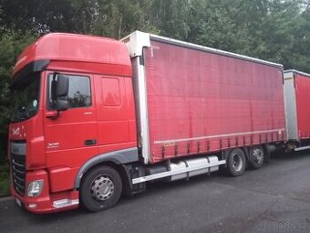 DAF XF 460 euro 6    18+20 europalet souprava