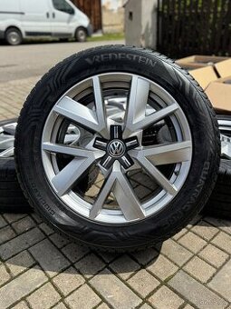 ORIGINÁL Alu Volkswagen MONTERO R20, 5x112 - TOP STAV, TPMS
