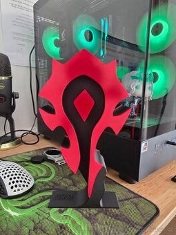 Horde World of Warcraft stojan na sluchátka