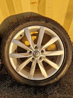 5x112 r17 kola disky vw golf 7 alu dijon zimni 205 50 17