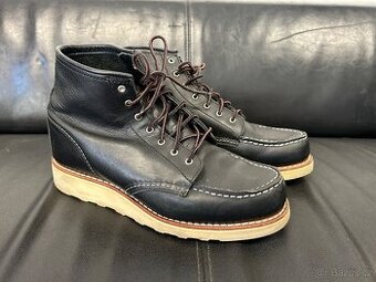 Prodám kožené boty Red Wing, černé, velikost EUR 40 (41) - 1