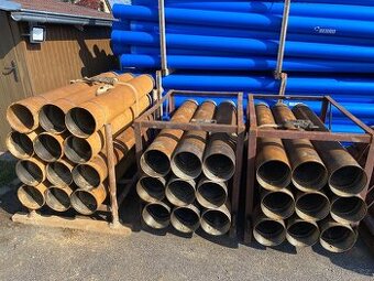 Závitové pažnice vrty a studny, vrtná souprava,vrtné nářadí