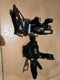 Shimano XT Řazení + přesmykač + převodník