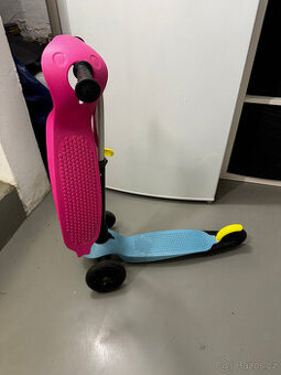 Dětská koloběžka se 3 kolečky + sada plastu navíc