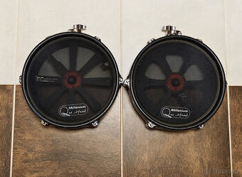 2-zónové pady DC-Drums - 10''/12''/13''