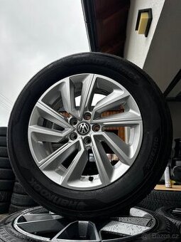 Alu kola 5x100 r16 s letnim pneu (10c)