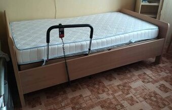 Zdravotní polohovatelná postel 100x200