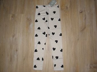 2x nové dívčí teplejší legíny zn. H&M vel.128