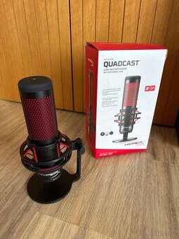 Mikrofon HYPERX Quadcast, podcastový NOVÝ