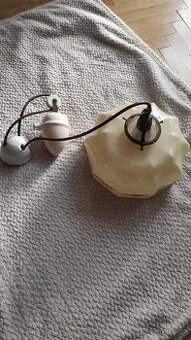 Starožitný stahovací lustr