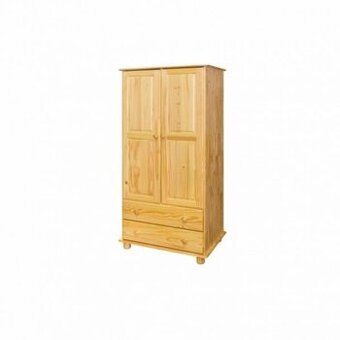 Dřevěná skříň 2dveřová 8850 lak