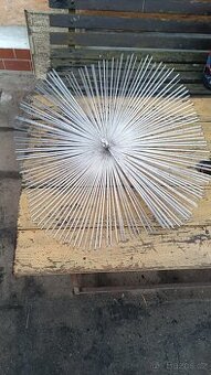 komínový kartáč 45 x 45 cm