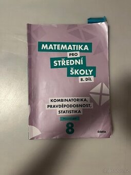 Matematika pro střední školy pracovní sešit - 8. díl