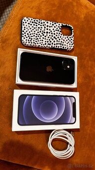 Prodám tmavě modrý iPhone 12mini 128GB - top stav