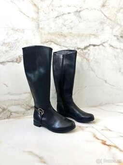 Kožené kozačky Högl