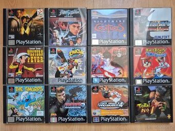 Hry na PS1 od 80 Kč