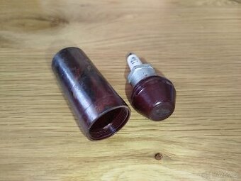 Bakelitový obal na svíčku JAWA originál doplněk veteránu