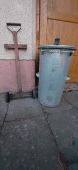 Pozinkovaná popelnice 120L