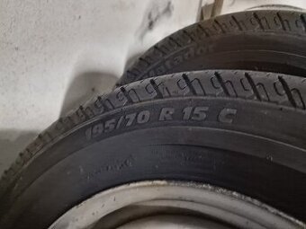 Plechové kola na Ford Transit 15"