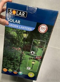 Solární pouliční lucerna - nová