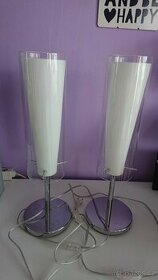 Stolní lampy (2ks) včetně žárovek
