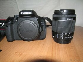 Canon 600D + objektiv 18-55mm jen  9000 expozic