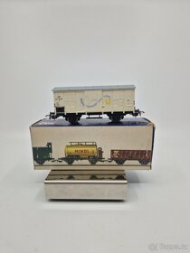 Model železničního mrazícího vagonu zn. Piko, H0