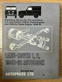 LAND ROVER SERIE montažni manualy a dílenské příručky
