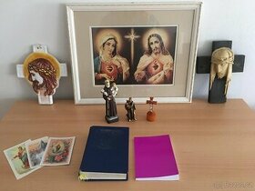 Křesťanské kříže, obraz, kancionál - 1