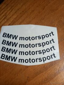 BMW MOTORSPORT SAMOLEPKY