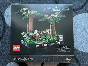 LEGO Star Wars 75353 Honička spídrů na Endor™ – diorama