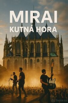PRODÁM 2 lístky na koncert MIRAI Summer Fest
