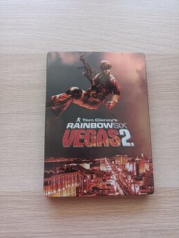 Rainbow six Vegas 2 STEELBOOK + Hra na Xbox 360 - 1