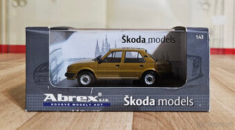 Abrex 1:43 Škoda 120L hnědá tabáková 1.edice