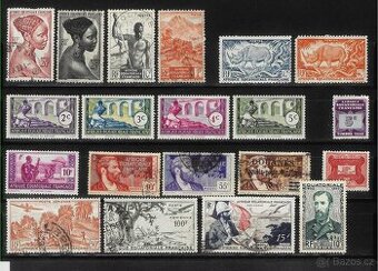 Pošt. zn. kolonií - Francouzká Rovníková Afrika ZAMLUVENO