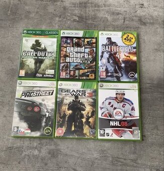 Hry na Xbox 360