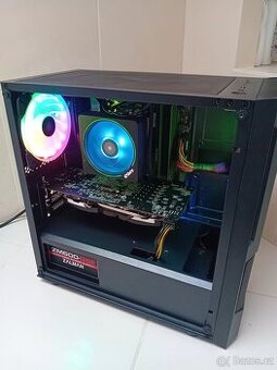 Herní PC – Ryzen 7 2700X, RX 580 8GB, 16 vláken Bez Disku
