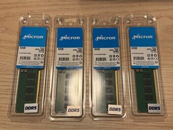 256GB DDR5 RDIMM 5600MHz (8x32GB) Micron