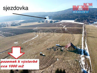 Prodej pozemku k bydlení, 1000 m², Červená Voda - 1