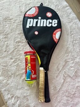 Tenisové rakety Prince&Wilson plus míčky