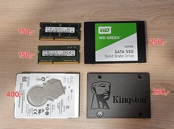SSD, Kingston, RAM - 1