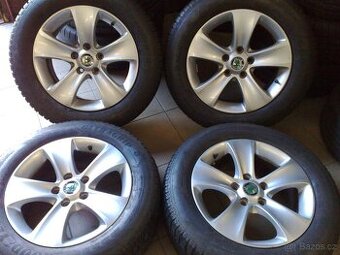 alu kola 5x112 r16 original škoda 215/60/16