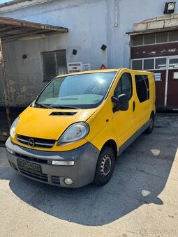 Náhradní díly - Opel Vivaro 1.9 TDi 74kW r.v. 2004
