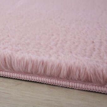Kusový koberec Pouffy rose kruh 160 cm (N.O.V.Ý)
