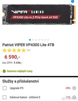 Patriot VIPER VP4300 Lite 4TB