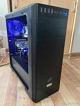 Herní / pracovní PC – i7 7700K, RX 570 8GB, 16GB RAM, SSD, W